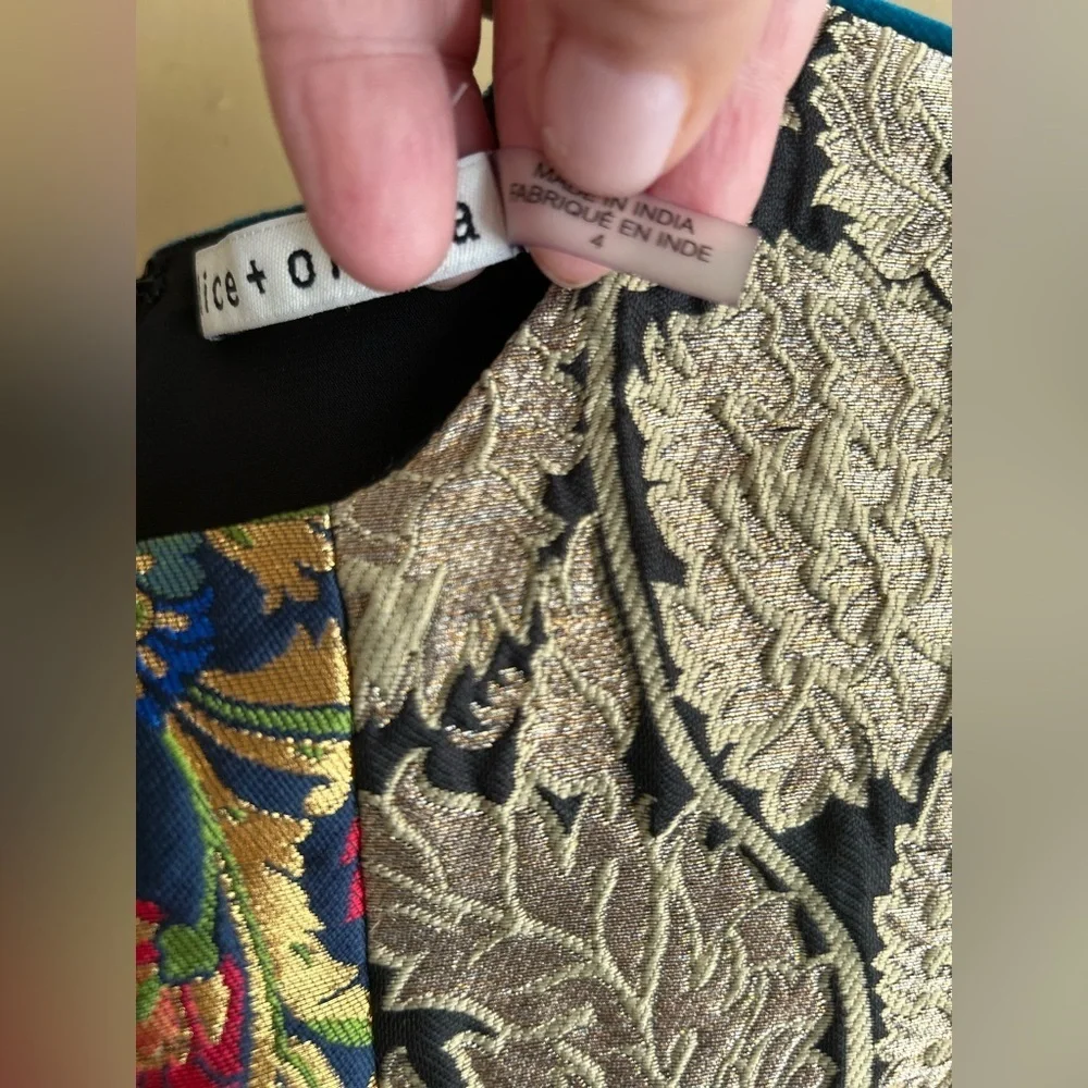 Alice + Olivia rapunzel patchwork dress - Picture 12 of 16
